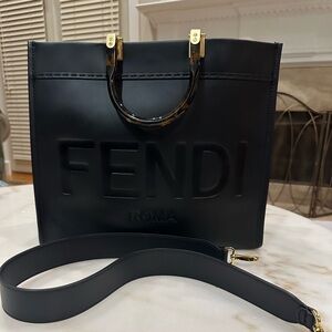 Fendi Leather Tote